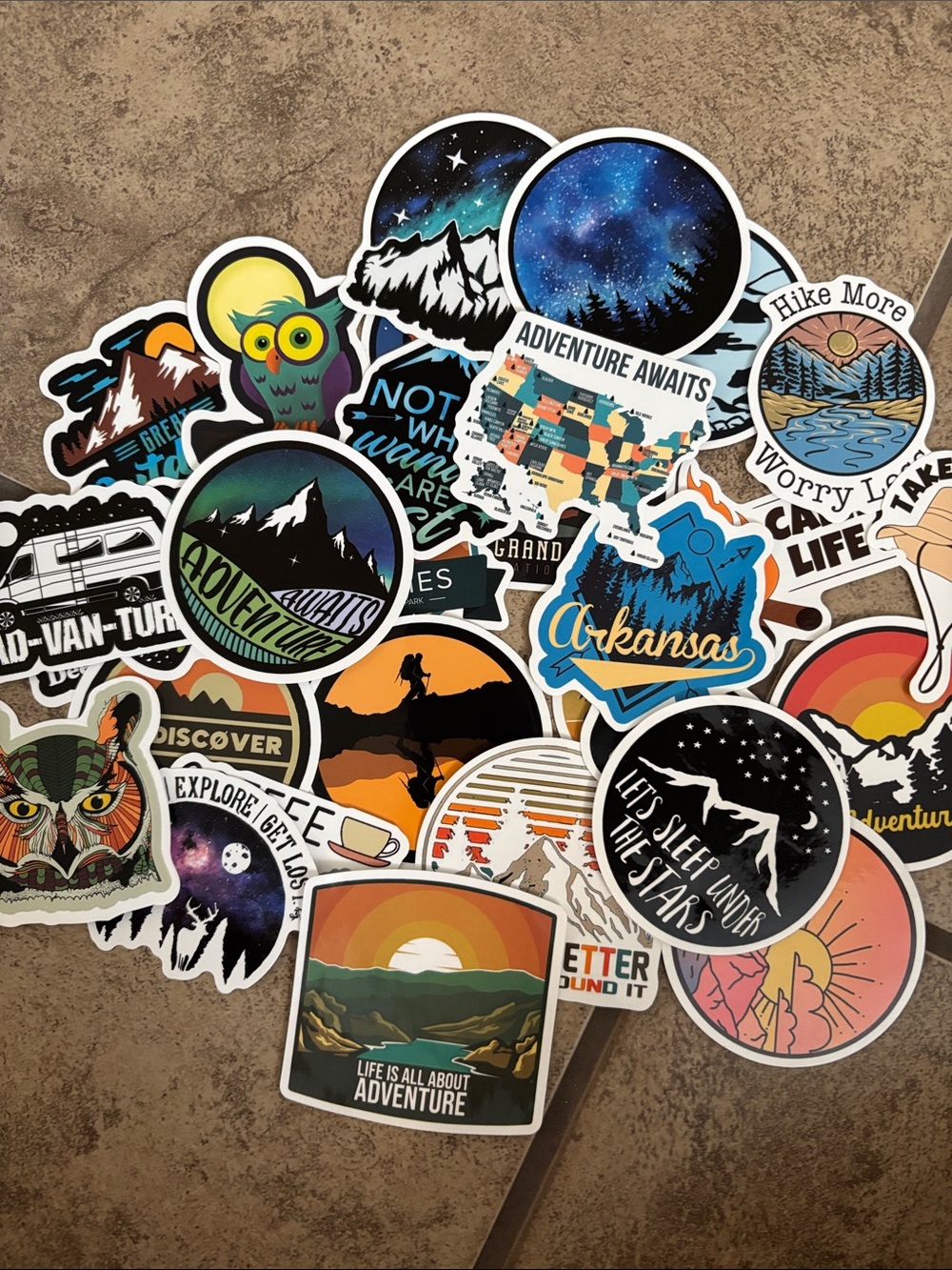 Outdoor Adventure Sticker Pack - 25